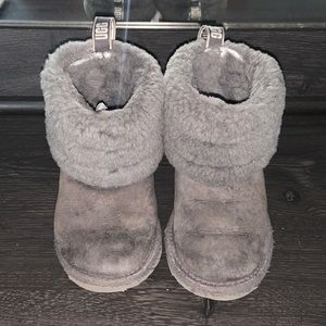 Toddler Girl Gray Official Ugg Boots